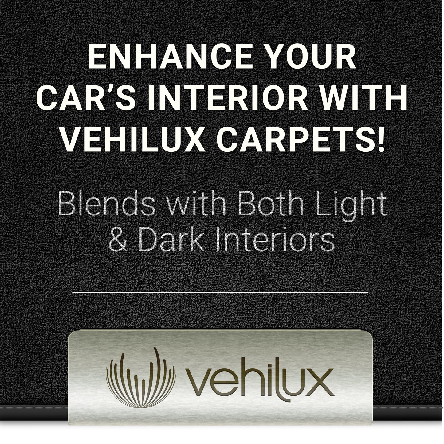 Vehilux Carpeted Mat(s) for Tesla Model 3 Floormats, 2020-2023