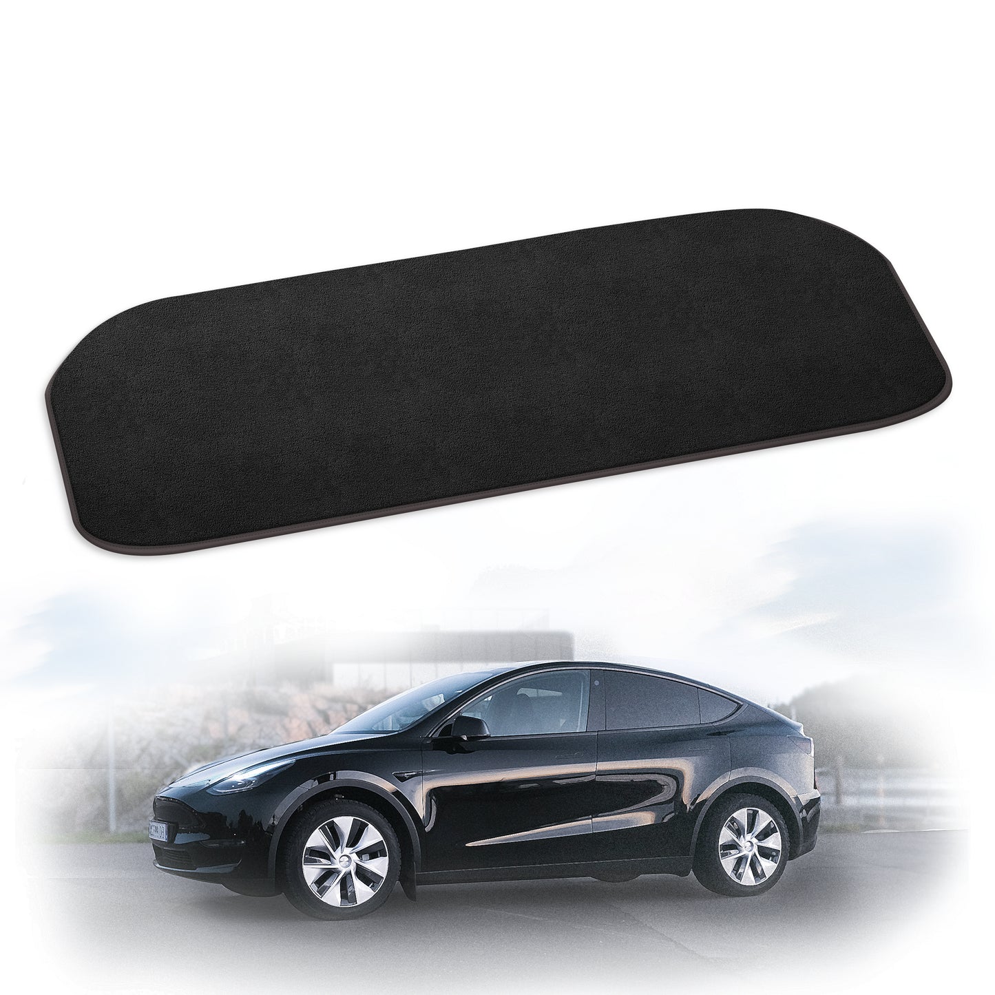 Vehilux Carpeted Mat(s) for Tesla Model Y Frunk, 2020-2023